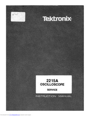Tektronix 2215A Instruction Manual