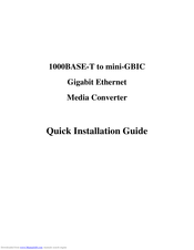 Repotec RP-1002MG Quick Installation Manual