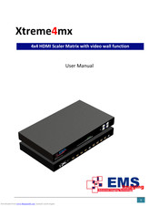 EMS Xtreme4mx User Manual