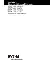 Eaton 93PM 150 kW SIAC-B Three-Wire Installation And Operation Manual