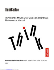 lenovo ThinkCentre M720s 10SV User Manual And Hardware Maintenance Manual