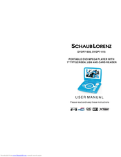 SchaubLorenz DVDP7-908 User Manual