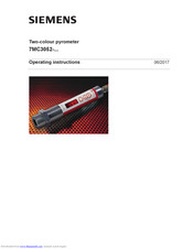 Siemens 7MC3052-1AC66 Operating Instructions Manual