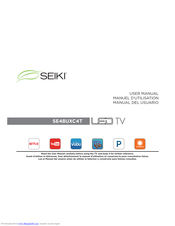 Seiki SE48UXC4T User Manual