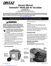 Drieaz DefendAir HEPA 500 Owner's Manual