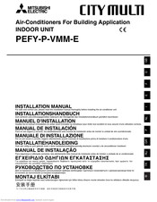 Mitsubishi Electric City Multi PEFY-P-VMM-E Installation Manual