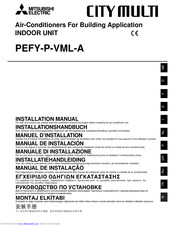 Mitsubishi Electric CITY MULTI PEFY-P-VML-A Installation Manual