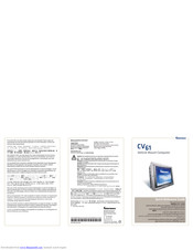 Intermec CV61 Quick Reference Manual