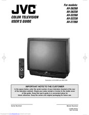 Jvc AV-36260 User Manual