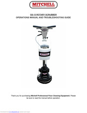 Mitchell GS-13 Operations Manual And Troubleshooting Manual
