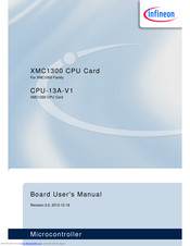 Infineon Technologies CPU-13A-V1 User Manual