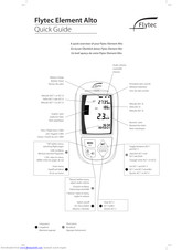 Flytec Element Alto Quick Manual
