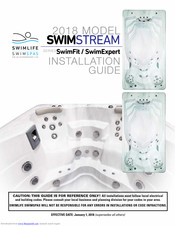 SwimLife SwimFit Swimspas Installation Manual / Instruction Manual