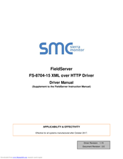 SMC Networks FieldServer Driver Manual