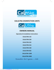 CalMag CALULTRA 322 Owner's Manual