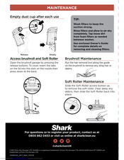 Shark NV801UK SERIES Quick Start Manual