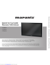Marantz PD4201e Quick Setup Manual