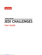 Lenovo Star Wars Jedi Challenges User Manual