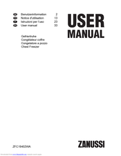 Zanussi ZFC19402WA User Manual