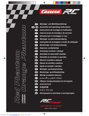 Carrera RC Red Phantom Assembly And Operating Instructions Manual