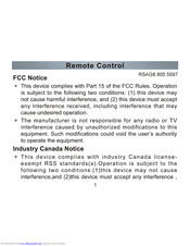 Hisense W9HBRCB0005 Instructions Manual