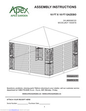 Apex Digital GF-19S067B Assembly Instructions Manual