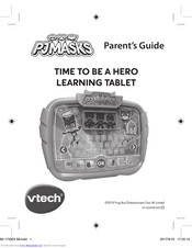 Vtech PJ Masks Time to Be a Hero Learning Tablet Manuals ManualsLib