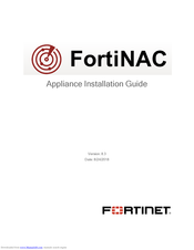 Fortinet FortiNac BFN620XL Installation Manual