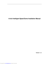 Dahua SD42C Series Installation Manual
