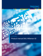 Tridonic DALI MSensor 02 Product Manual