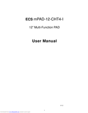 ECS mPAD-12-CHT4-I User Manual