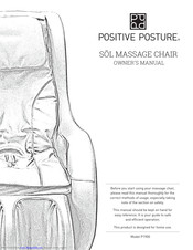 Positive Posture SOL P1900 Owner's Manual