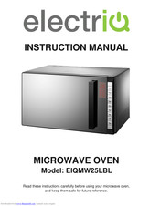 ElectrIQ EIQMW25LBL Instruction Manual