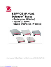 OHAUS Defender D30WR Service Manual