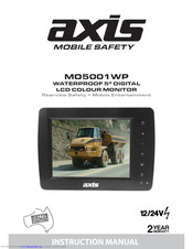 Axis MO5001WP Instruction Manual
