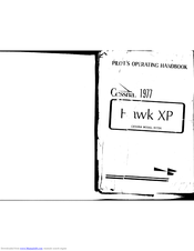 Cessna Hawk XP R172K Pilot Operating Handbook