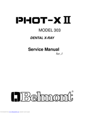 Belmont Phot-X II 303 Service Manual