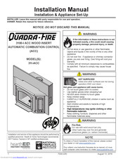Quadra-Fire 3100-I Installation Manual