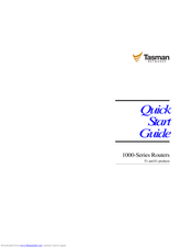 Tasman 1001 Quick Start Manual