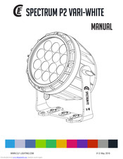 CLF Lighting SPECTRUM P2 VARI-WHITE Manual