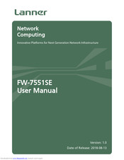 Lanner FW-7551SE-C User Manual