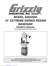 Grizzly G0555XH Owner's Manual