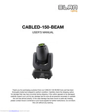 ELAN Lighting CABLED-150-BEAM User Manual