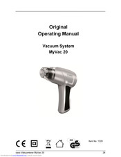 Caso MyVac 20 Original Operating Manual