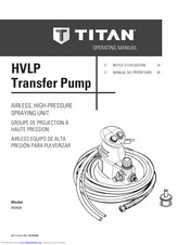 Titan 0524038 Operating Manual