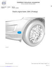 Volvo 31260698 Installation Instructions Manual
