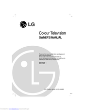 LG 21FX5 series Owner's Manual