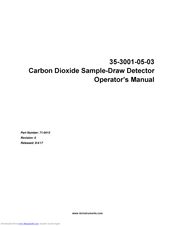 RKI Instruments 35-3001-05-03 Operator's Manual