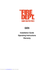 Fire dept GD5 Installation Manual