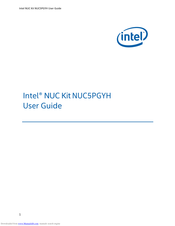 intel NUC Kit NUC5PGYH User Manual